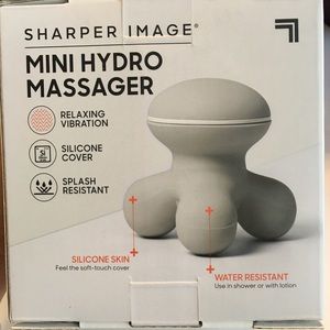 Sharper Image Mini Hydro Massager Sport Muscle Vibration
